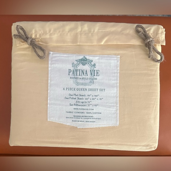 Patina Vie Queen Sheet Set - Picture 1 of 2